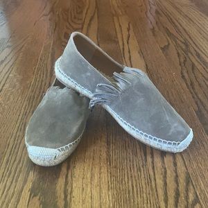 Chloe suede fringe espadrilles